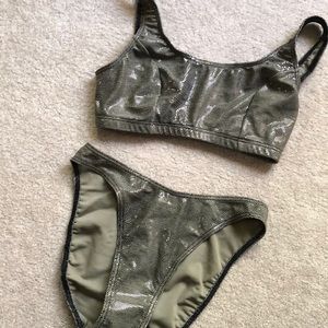 2pc bikini swim set size 8